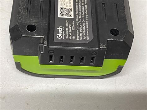 Genuine Gtech CLM Lawn Mower Battery 48v 2000mAh Model 200A001 EBay