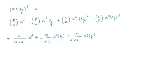 Solved Use The Binomial Theorem To Expand Each Binomial And Express The Result In Simplified