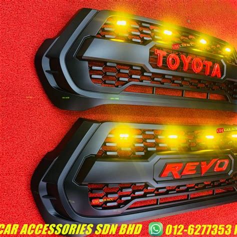 Toyota Hilux Rogue 2020 Front Grill With LED UH Car