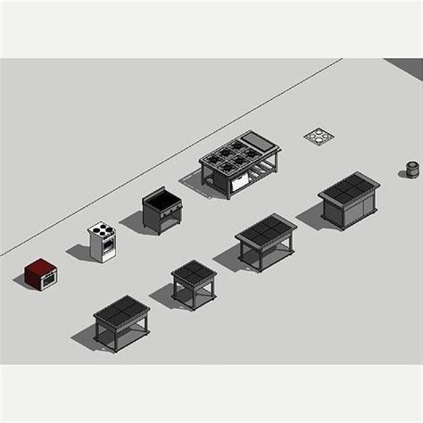 Stove Pack Of Revit Families 3d Model Cgtrader