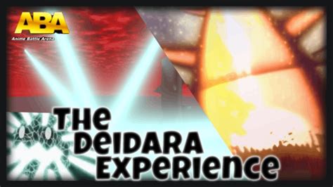 NEW Prestige Character Deidara Showcase ABA Roblox YouTube