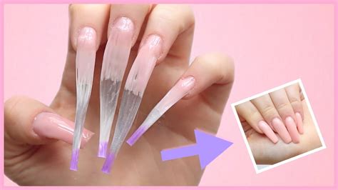 Trying Fiberglass Nails Youtube