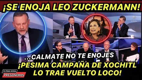 SE ENOJA LEO ZUCKERMANN LO TUVIERON QUE PARAR CALMATE NO TE ENOJES