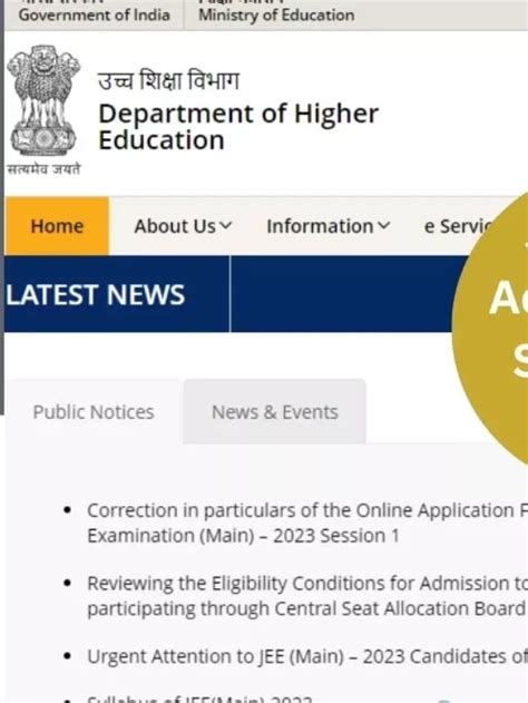 Jee Main Admit Card Release Admissions