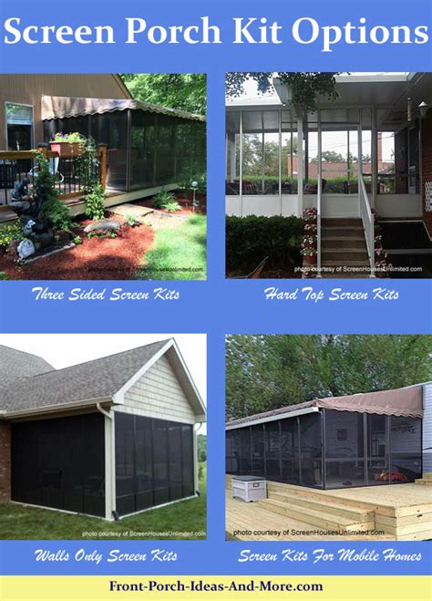 Screened Porch Kits Considerations and More