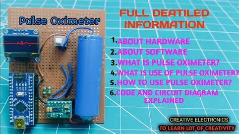 How To Make Pulse Oximeter Using Arduino Youtube