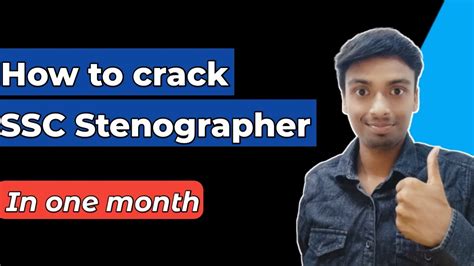 Steno Days Strategy How To Crack Ssc Stenographer Exam In