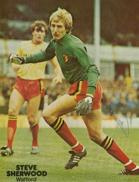 Steve Sherwood Of Watford In 1984 Watford Fc Retro Football Watford