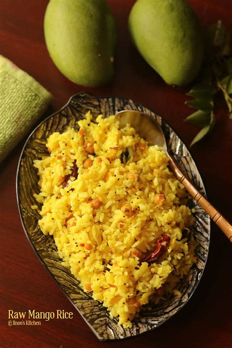 Raw Mango Rice Mango Rice Recipe Variety Rice Jinoos Kitchen