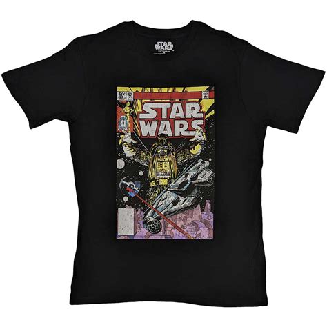 Star Wars Unisex T Shirt Darth Vader Comic Wholesale Only And Official Licensed