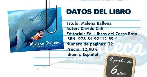 Libro Malena Ballena La Eduteca