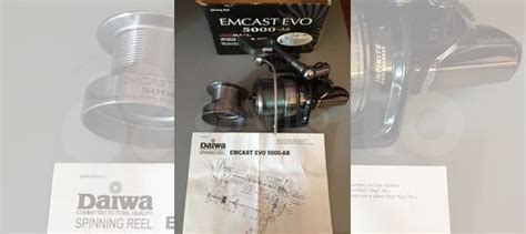 Катушка карповая daiwa Emcast EVO 5000 AB купить в Серпухове Хобби и