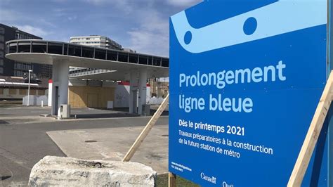 Prolongement de la ligne bleue lappel doffres est lancé Radio Canada