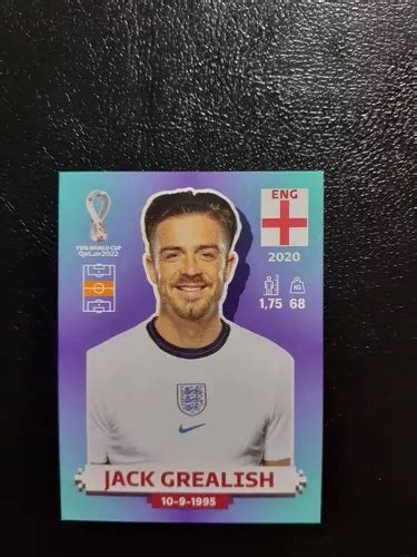 Figurita Mundial Qatar Azul Europea Jack Grealish En Venta En