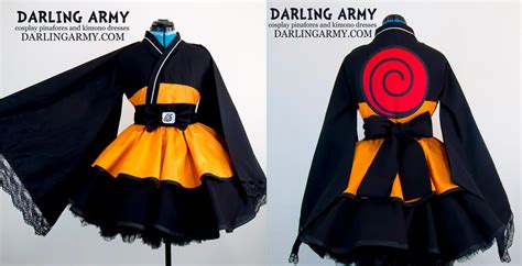 Uzumaki Naruto Shippuden Cosplay Kimono Dress By Darlingarmy On Deviantart