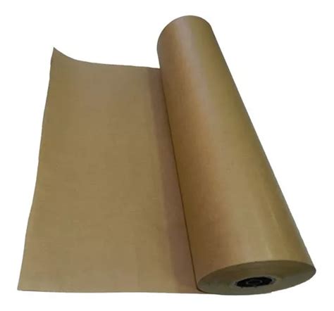 Papel Pardo Kraft Bobina Embrulho Embalagem G M X Cm