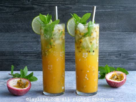 Mojitos De Maracuy Chinola Parchita Recetas De Laylita