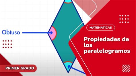 Propiedades De Los Paralelogramos Youtube