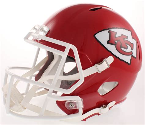 Patrick Mahomes Signed Chiefs Full-Size Speed Helmet (Steiner Hologram ...