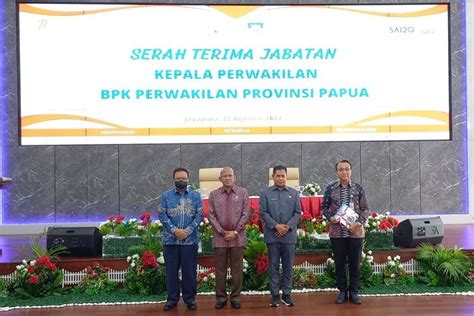 Inilah Pesan Gubernur Papua Kepada Kepala Perwakilan Bpk Papua Yang