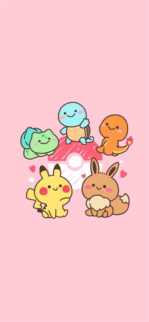 Kawaii Cute Pokemon Wallpaper Phone Art Puke