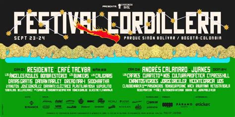 FESTIVAL CORDILLERA Ocesa Colombia