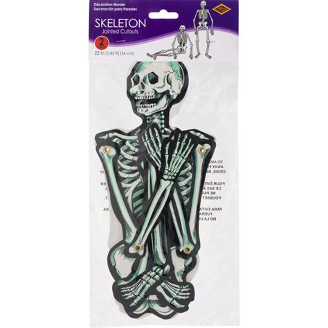 Save On Beistle Halloween Jointed Cutouts Skeleton Order Online Delivery Giant