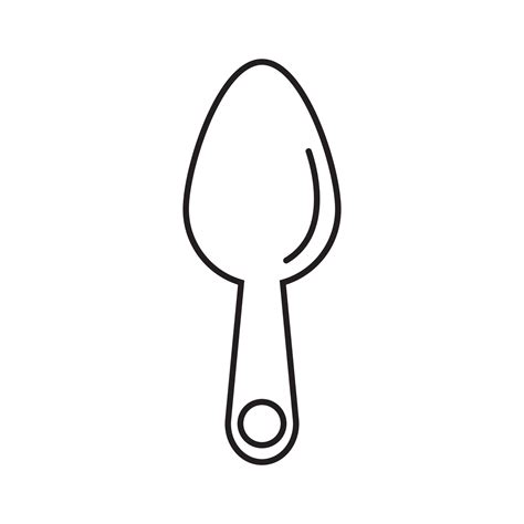 spoon icon vector 24498743 Vector Art at Vecteezy