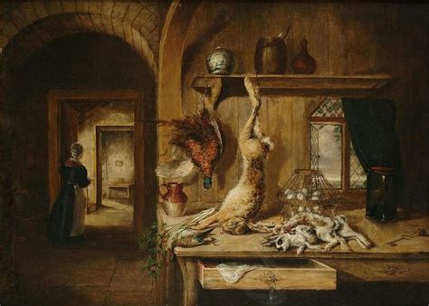 Still Life Of Game In A Larder By Benjamin Blake In 2022 Interesting