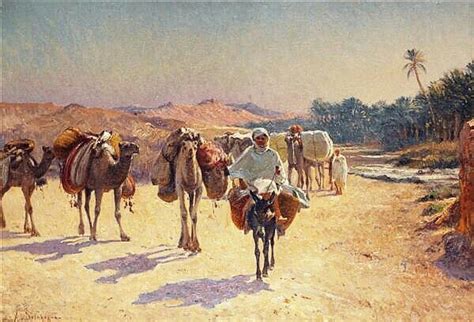 Algérie Peintre Français Alexis Auguste Delahogue 1867 1950 Huile