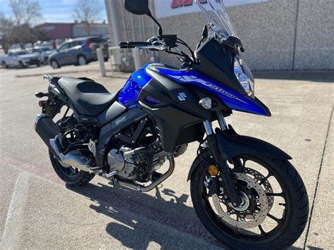 New Suzuki V Strom Pearl Vigor Blue Motorcycles In Albemarle