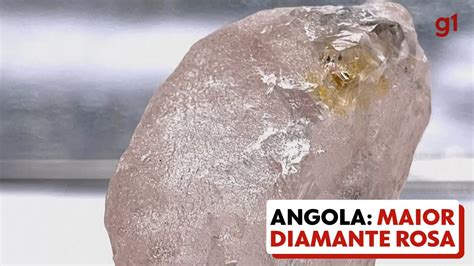 Mineiros De Angola Encontram Maior Diamante Rosa Puro Descoberto Em