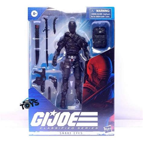 Jual G I GI Joe Classified Series Snake Eyes Action Figure 02