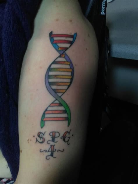 My Genetic Tattoo It Represents Hereditary Spastic Paraplegia 4