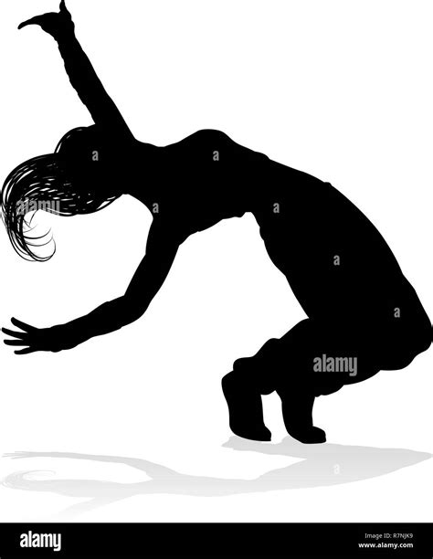 Street Dance Dancer Silhouette Stock Vector Image & Art - Alamy