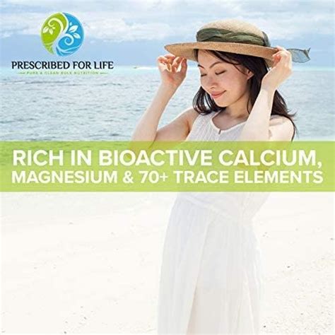 Prescribed For Life Aquamin F Polvo Algas Marinas Rojas Ricas En