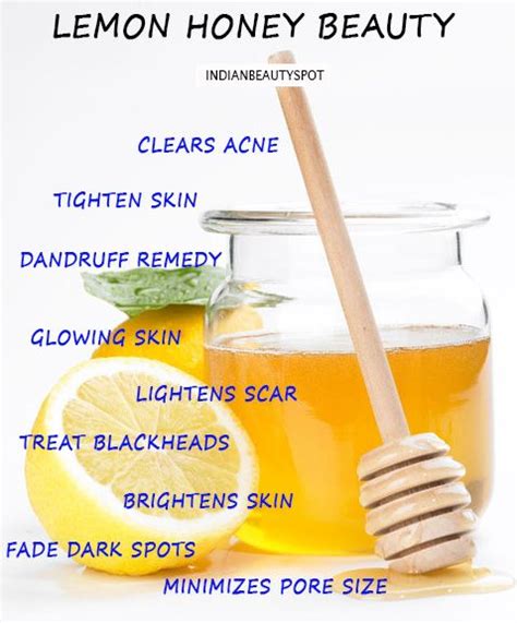 Honey And Lemon Acne Treatment