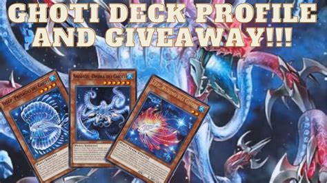 Ghoti Deck Profile And Ghoti Giveaway Post Darkwing Blast Yu Gi Oh