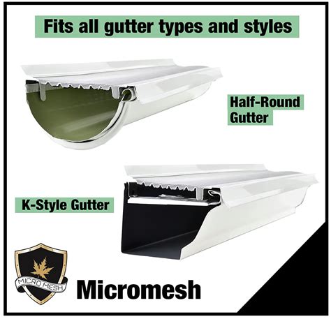 Waterlock Micromesh 5 Gutter Guard Leaf Protection Gutter Help