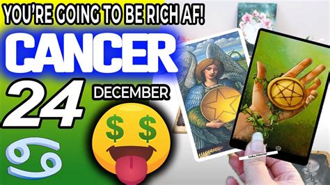 Cancer ♋ 💲 Youre Going To Be Rich Af 💲🤑 Horoscope For Today December