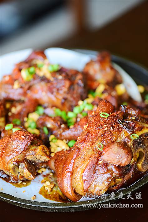 Roasted Pork Shank Braised In Soy Sauce — Yankitchen