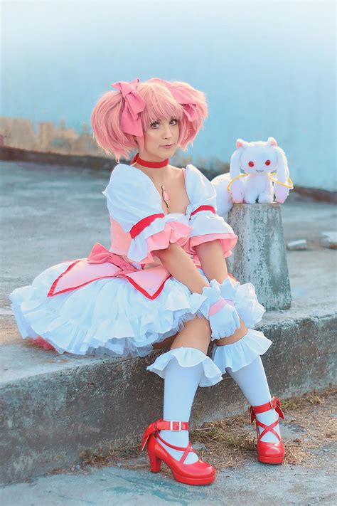 Madoka Kaname Puella Magi Madoka Magica Cosplay By Kitsuneraposa R