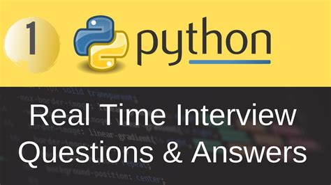 Python Real Time Interview Questions Answers Part Quadexcel