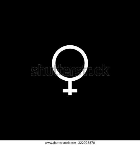 Female Sex Icon Simple Flat Icon Stock Vector Royalty Free 322028870 Shutterstock