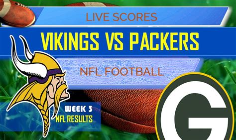 Vikings vs Packers Score: NFL Football Results 2019