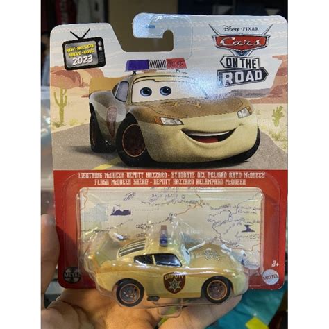 Disney Pixar Cars On The Road 2023 Deputy Hazzard Lightning Mcqueen