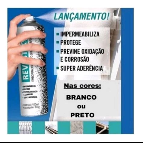 Spray Emborrachamento Revestik Impermeabilizante Líquido Borracha