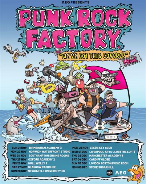 Punk Rock Factory Announce 'We've Got This Covered’ UK Tour ...