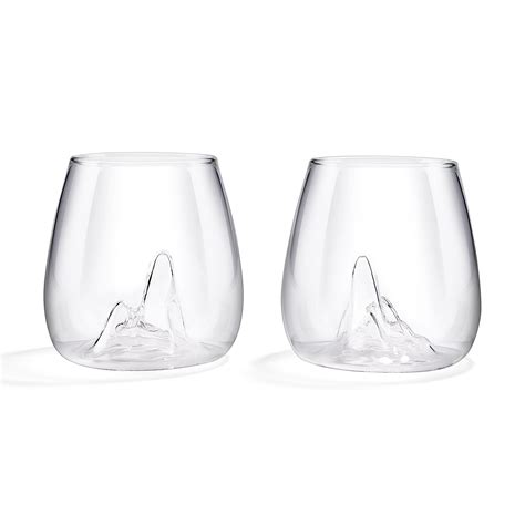 Glasscape Glassware Tumblers Set Of 2 Moma Design Store