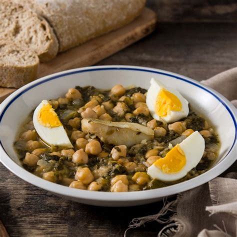 Garbanzos Con Espinacas Y Bacalao Recetas Caseras